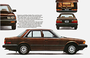 Шины на Honda Accord 1982