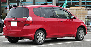 Шины на Honda Fit 2003