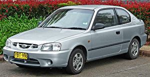 Шины на Hyundai Accent 2000