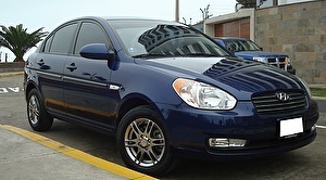 Шины на Hyundai Accent 2009