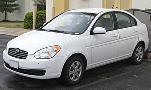 Шины на Hyundai Accent 2011