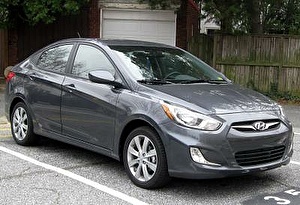 Шины на Hyundai Accent 2012