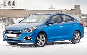 Шины на Hyundai Accent 2017