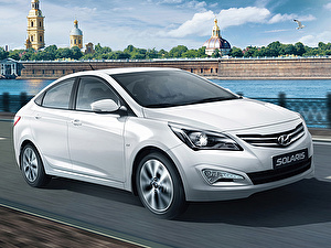 Шины на Hyundai Solaris 2015