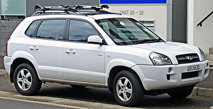 Шины на Hyundai Tucson 2007