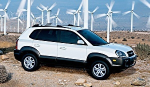 Шины на Hyundai Tucson 2008