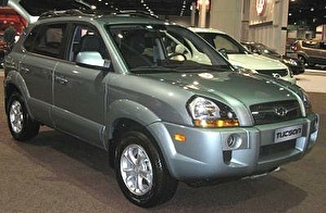 Шины на Hyundai Tucson 2009