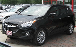 Шины на Hyundai Tucson 2010