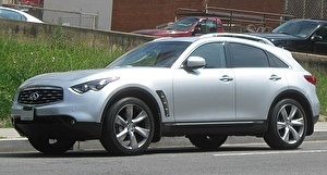 Шины на Infiniti FX 2009