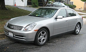 Шины на Infiniti G 2002