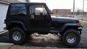 Шины на Jeep Wrangler 1987