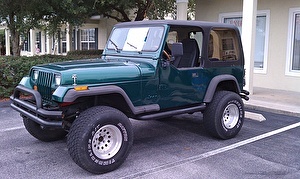 Шины на Jeep Wrangler 1989