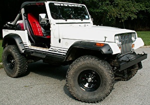 Шины на Jeep Wrangler 1990