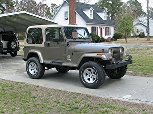 Шины на Jeep Wrangler 1991