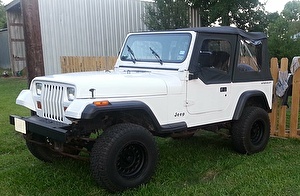 Шины на Jeep Wrangler 1993