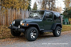 Шины на Jeep Wrangler 2000