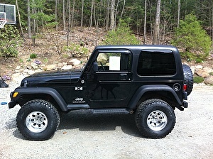 Шины на Jeep Wrangler 2006