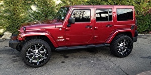 Шины на Jeep Wrangler 2011