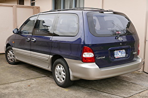 Шины на Kia Carnival 2001