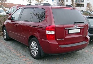 Шины на Kia Carnival 2007