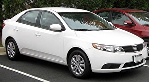 Шины на Kia Forte 2010