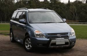 Шины на Kia Grand Carnival 2006