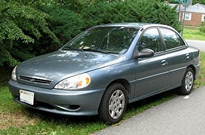 Шины на Kia Rio 2001