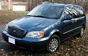 Шины на Kia Sedona 2002