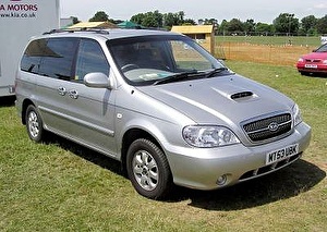 Шины на Kia Sedona 2003