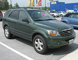 Шины на Kia Sorento 2007