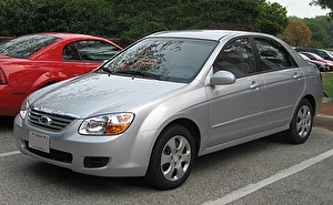 Шины на Kia Spectra 2005