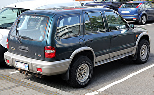 Шины на Kia Sportage 2001