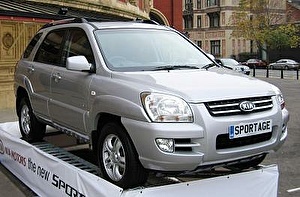 Шины на Kia Sportage 2004