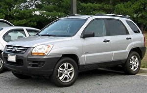 Шины на Kia Sportage 2007