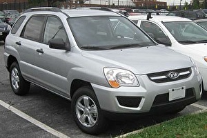 Шины на Kia Sportage 2008