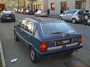 Шины на Lancia Delta 1981