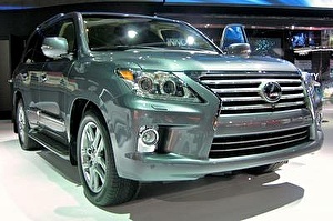 Шины на Lexus LX 2012