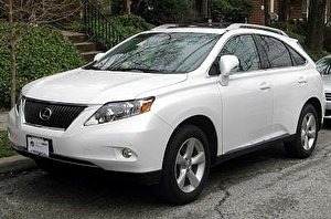 Шины на Lexus RX 2012