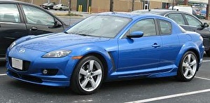 Шины на Mazda RX-8 2007