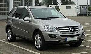 Шины на Mercedes M-Class (W164) 2006