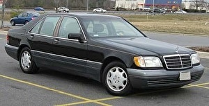 Шины на Mercedes S-Class (W140, C140) 1991