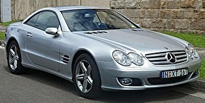 Шины на Mercedes SL-Class (R230) 2001