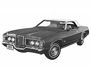 Шины на Mercury Cougar 1971