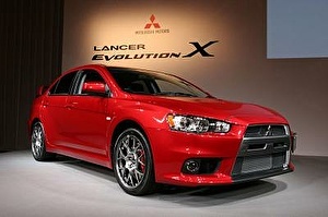 Шины на Mitsubishi Lancer Evo IX 2016