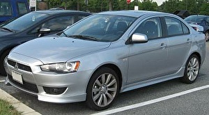 Шины на Mitsubishi Lancer 2008