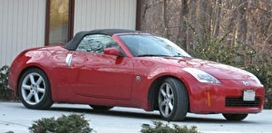 Шины на Nissan 350Z Roadster 2012