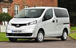 Шины на Nissan Evalia 2012