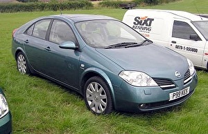 Шины на Nissan Primera 2004