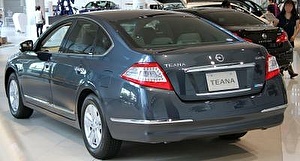 Шины на Nissan Teana 2012