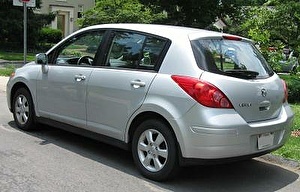 Шины на Nissan Versa 2008